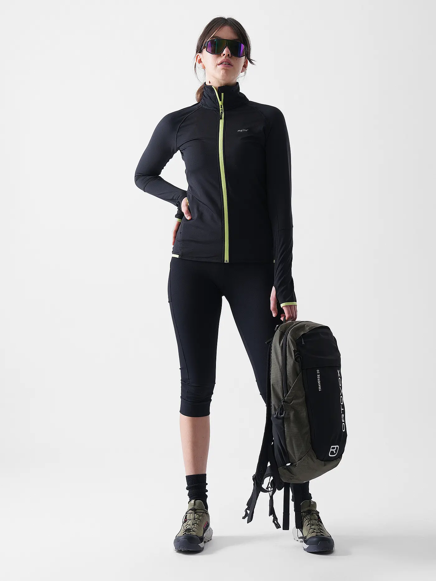 MERU | Damen Fleecejacke Funchal Powerstretch | dunkelblau